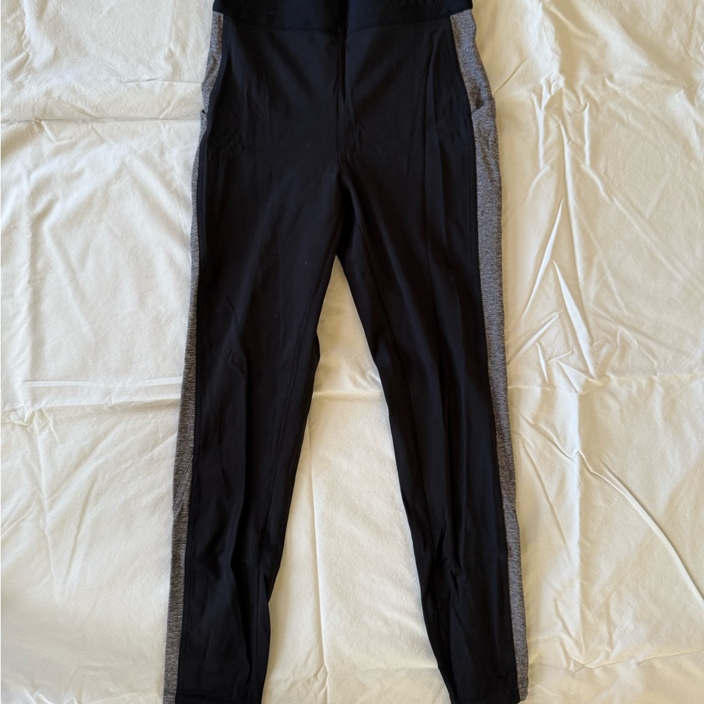 Black and Gray Leggings